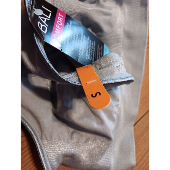 Bali Comfort Revolution ComfortFlex Fit Sz S Gray Shaping Wirefree Bra Foam Cup - Picture 9 of 11